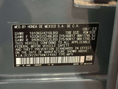 Used 2024 Honda HR-V EX-L image 15