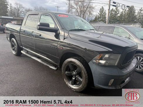Used 2016 RAM 1500 Express w/ Black Ram 1500 Express Group AWD/4WD image 1