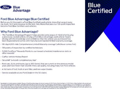Certified 2020 Ford Ranger Lariat w/ Technology Package