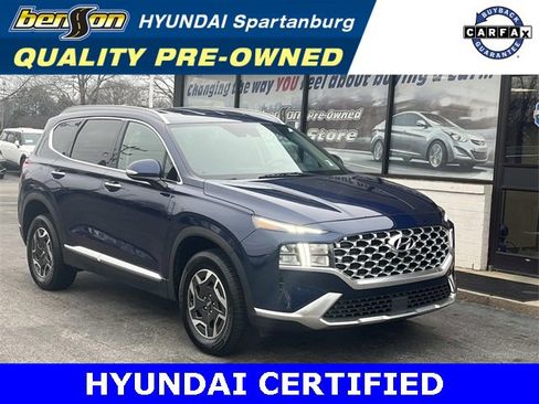 Certified 2023 Hyundai Santa Fe Blue w/ Cargo Package image 1