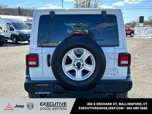 Used 2022 Jeep Wrangler Unlimited Sport S w/ Sun And Sound Package image 3