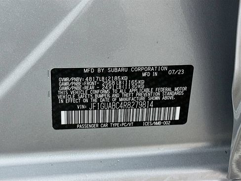 Used 2024 Subaru Impreza 2.0i w/ Popular Package #1A AWD/4WD image 27