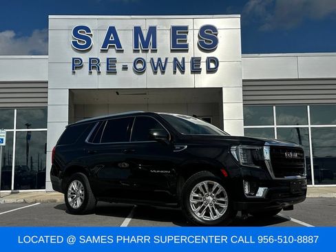 Used 2023 GMC Yukon SLE w/ Gmc Pro Safety Plus Package RWD image 1