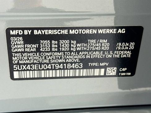 Used 2026 BMW X5 xDrive50e w/ M Sport Package AWD/4WD image 34