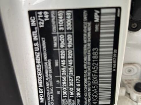 Used 2015 Mercedes-Benz ML 350 2WD image 31