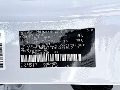 Used 2026 Toyota Grand Highlander AWD image 37