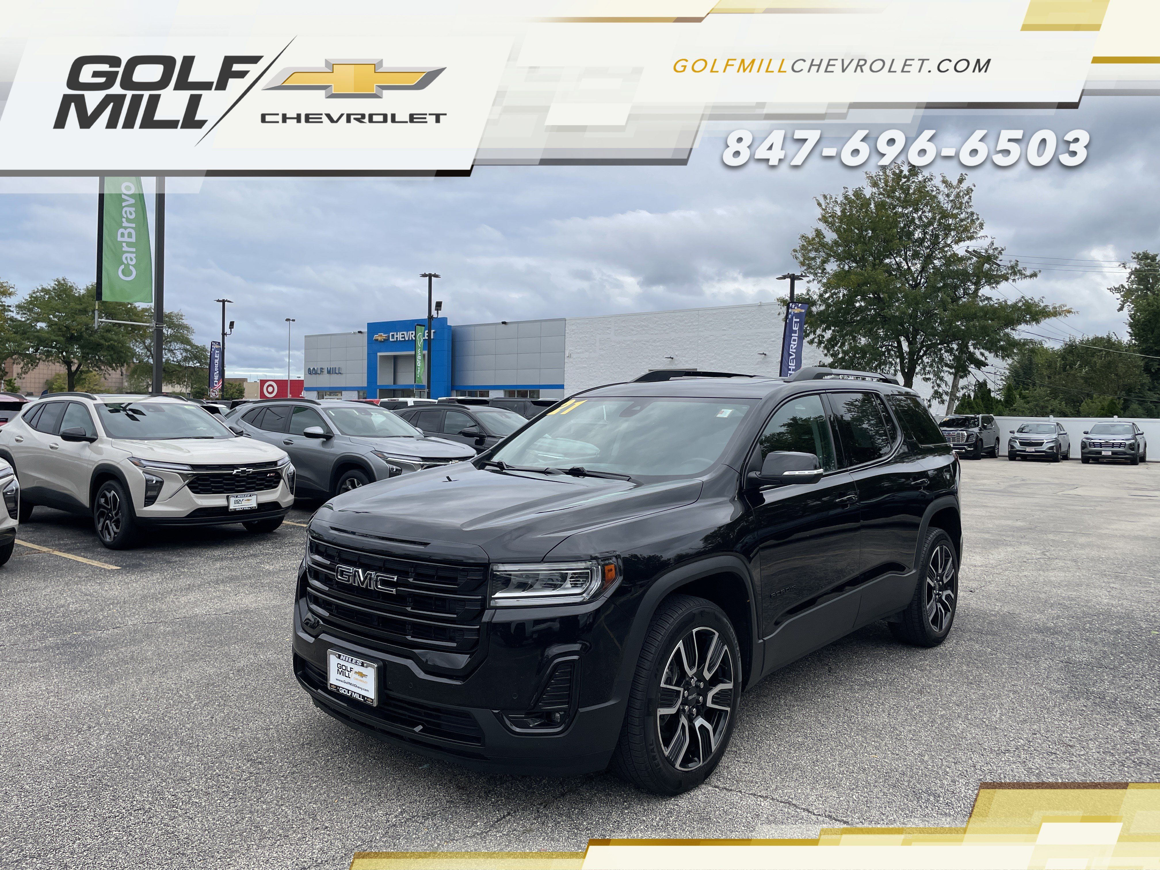Used 2021 GMC Acadia SLT w/ Elevation Edition AWD/4WD image 1