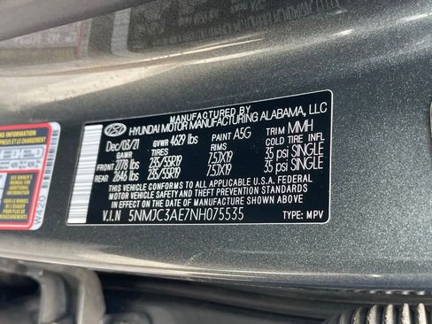 Used 2022 Hyundai Tucson SEL w/ Convenience + Premium Package FWD image 30