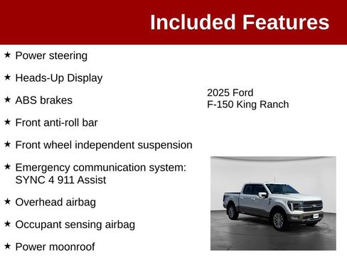 Used 2025 Ford F150 King Ranch AWD/4WD image 4