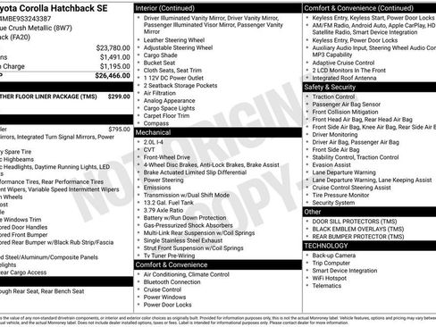 Used 2025 Toyota Corolla SE image 30
