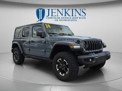 Used 2024 Jeep Wrangler Unlimited Rubicon 4xe AWD/4WD image 1