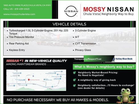 Used 2023 Nissan Rogue SL w/ SL Premium Package FWD image 3