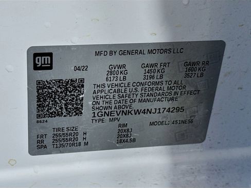 Used 2022 Chevrolet Traverse High Country image 42