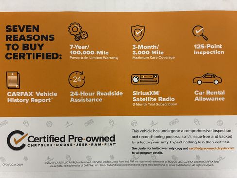 Certified 2024 Chrysler Pacifica Touring-L w/ S Appearance Package AWD/4WD image 3