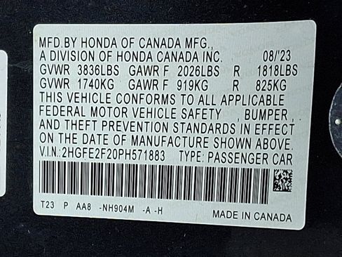 Used 2023 Honda Civic LX image 27