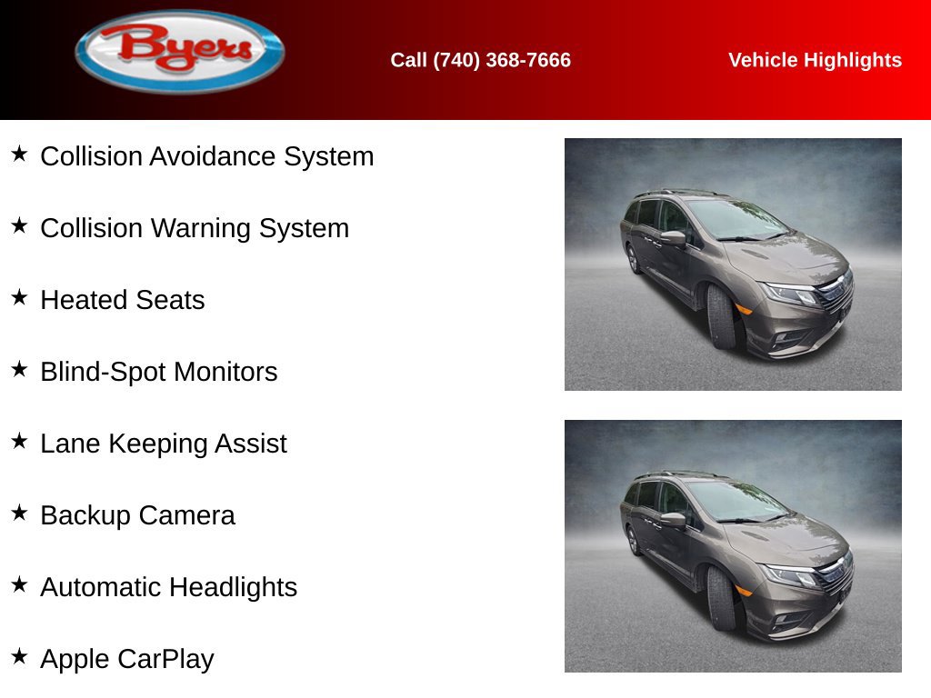 Used 2019 Honda Odyssey EX-L image 9