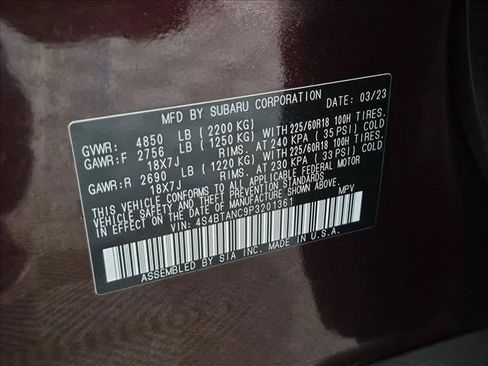 Used 2023 Subaru Outback Limited AWD/4WD image 29