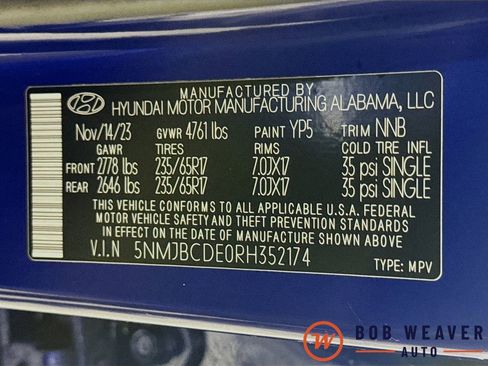 Used 2024 Hyundai Tucson SEL image 33