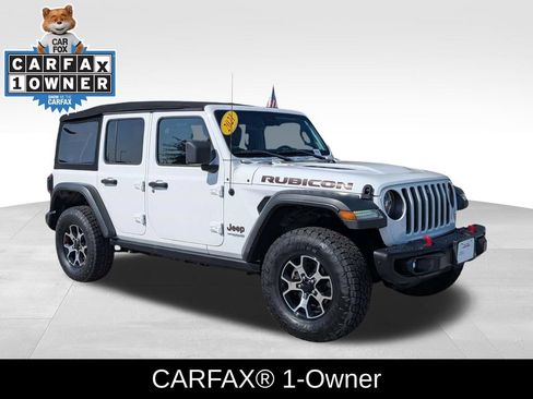 Used 2021 Jeep Wrangler Unlimited Rubicon AWD/4WD image 2
