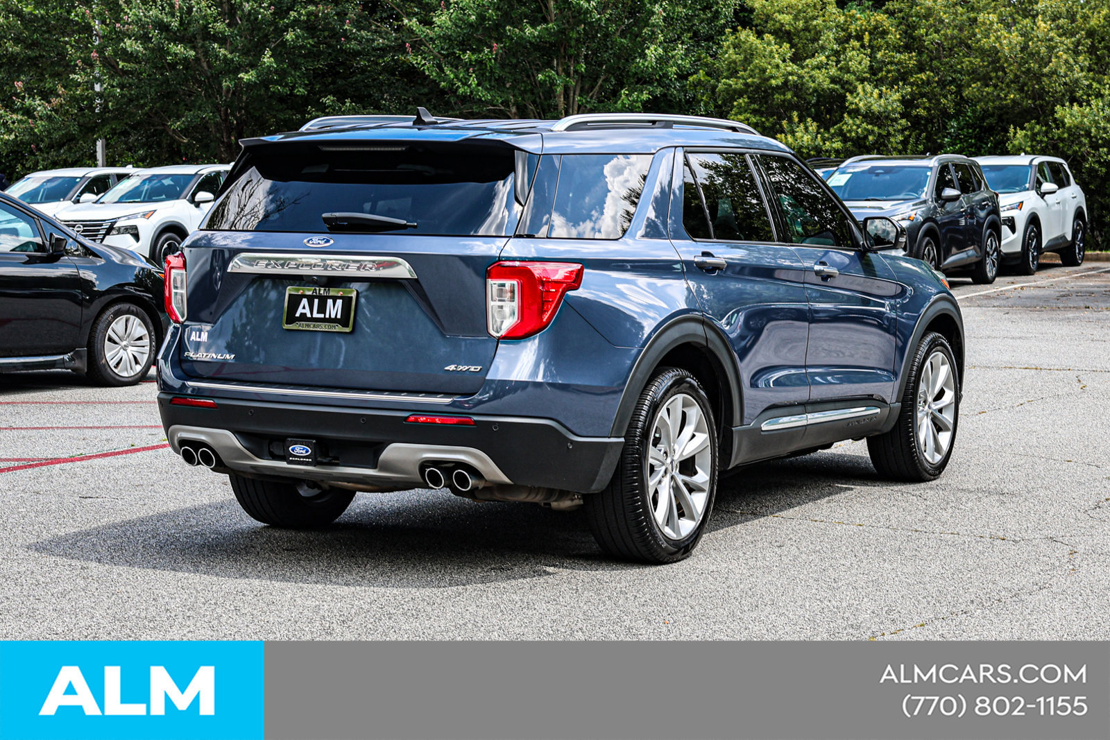 Used 2021 Ford Explorer Platinum w/ Equipment Group 601A AWD/4WD image 6