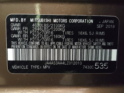 Used 2020 Mitsubishi Eclipse Cross ES image 33