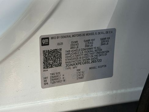 Used 2025 Chevrolet Equinox LT image 24