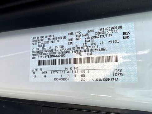 Used 2024 Ford Transit 150 Low Roof w/ Load Area Protection Package RWD image 41