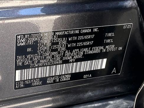 Used 2025 Toyota RAV4 XLE w/ Convenience Package FWD image 35