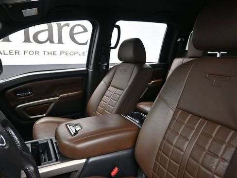 Used 2023 Nissan Titan Platinum Reserve w/ Off Road Protection Package AWD/4WD image 17