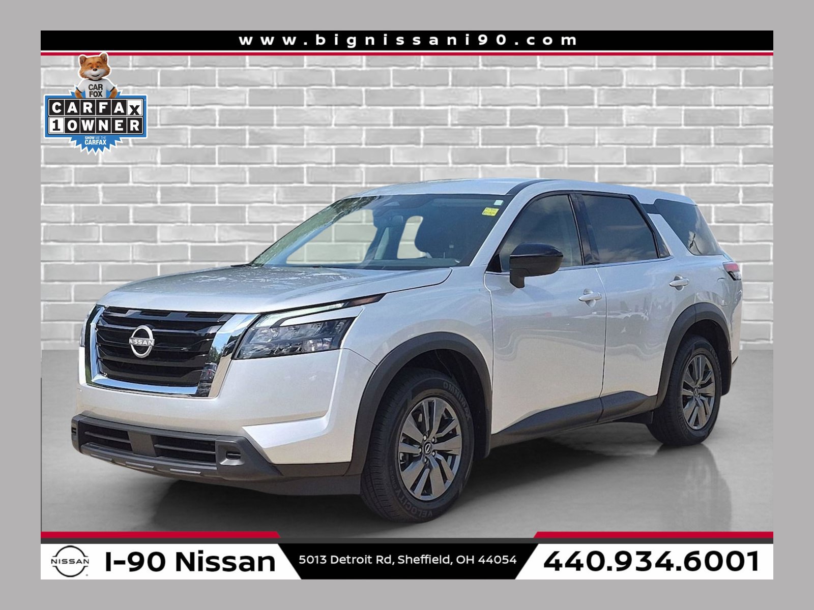 Certified 2024 Nissan Pathfinder S w/ Cargo Package AWD/4WD image 1