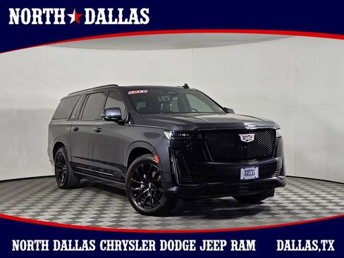 Used 2023 Cadillac Escalade ESV Sport w/ LPO, ONYX Package RWD image 1