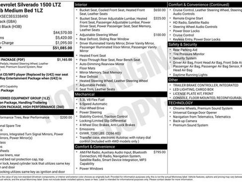 Used 2014 Chevrolet Silverado 1500 LTZ w/ LTZ Plus Package AWD/4WD image 4