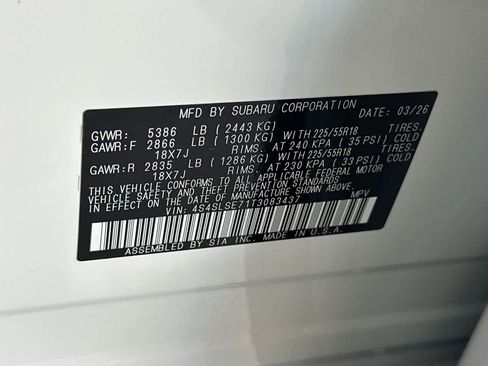 New 2026 Subaru Forester Sport AWD/4WD image 34