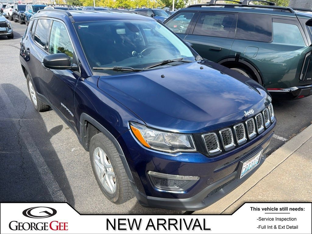 Used 2021 Jeep Compass Sport w/ Cold Weather Group AWD/4WD image 1
