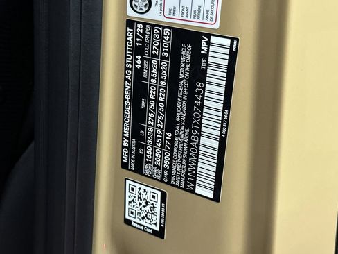 New 2026 Mercedes-Benz G 580 w/ EQ Technology image 18