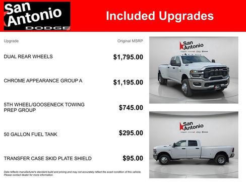 New 2026 RAM 3500 Tradesman w/ Chrome Appearance Group A AWD/4WD image 6