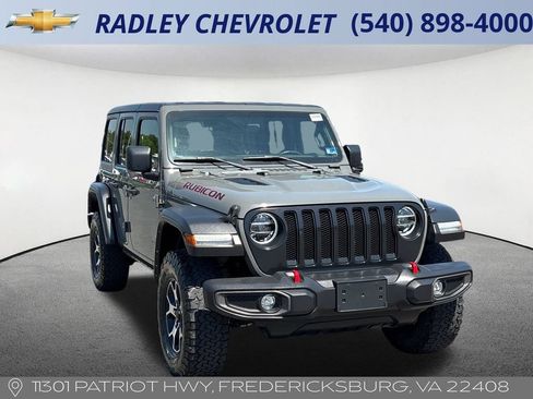 Used 2021 Jeep Wrangler Unlimited Rubicon w/ LED Lighting Group AWD/4WD image 22