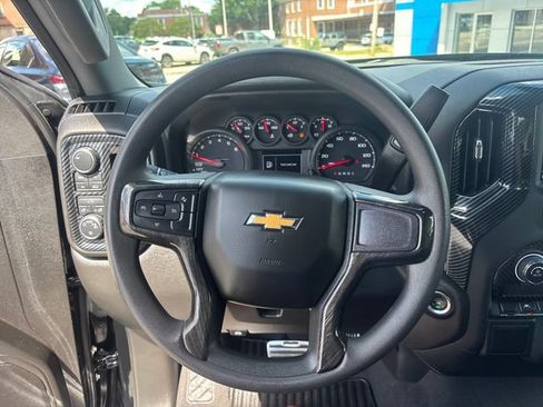 Used 2024 Chevrolet Silverado 1500 Custom w/ Turbomax Blackout Package AWD/4WD image 16