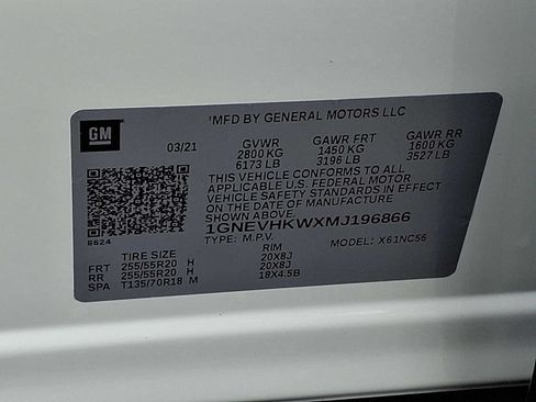 Used 2021 Chevrolet Traverse LT w/ LT Premium Package AWD/4WD image 27