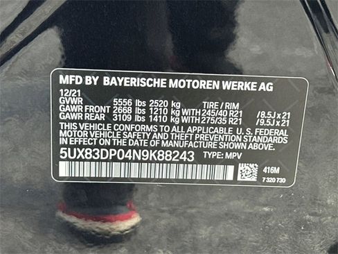 Used 2022 BMW X3 M40i image 34