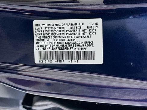 Used 2016 Honda Odyssey Touring image 38