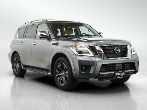Used 2020 Nissan Armada Platinum w/ Captain's Chairs Package AWD/4WD image 7