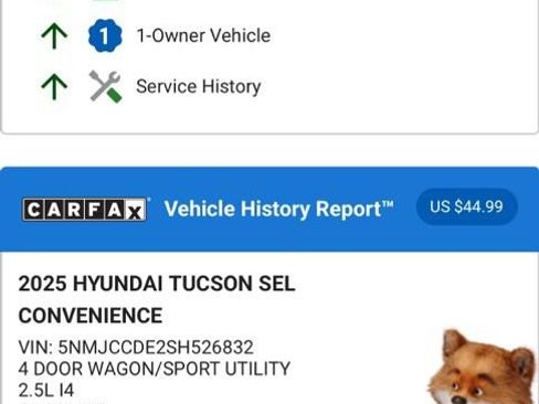 Used 2025 Hyundai Tucson SEL image 4