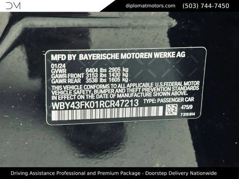 Used 2024 BMW i5 M60 w/ Premium Package AWD/4WD image 50