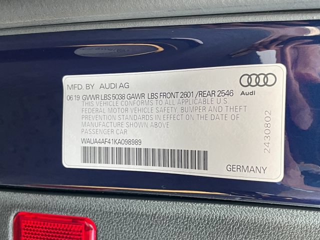 Used 2019 Audi S4 Premium w/ Convenience Package AWD/4WD image 44