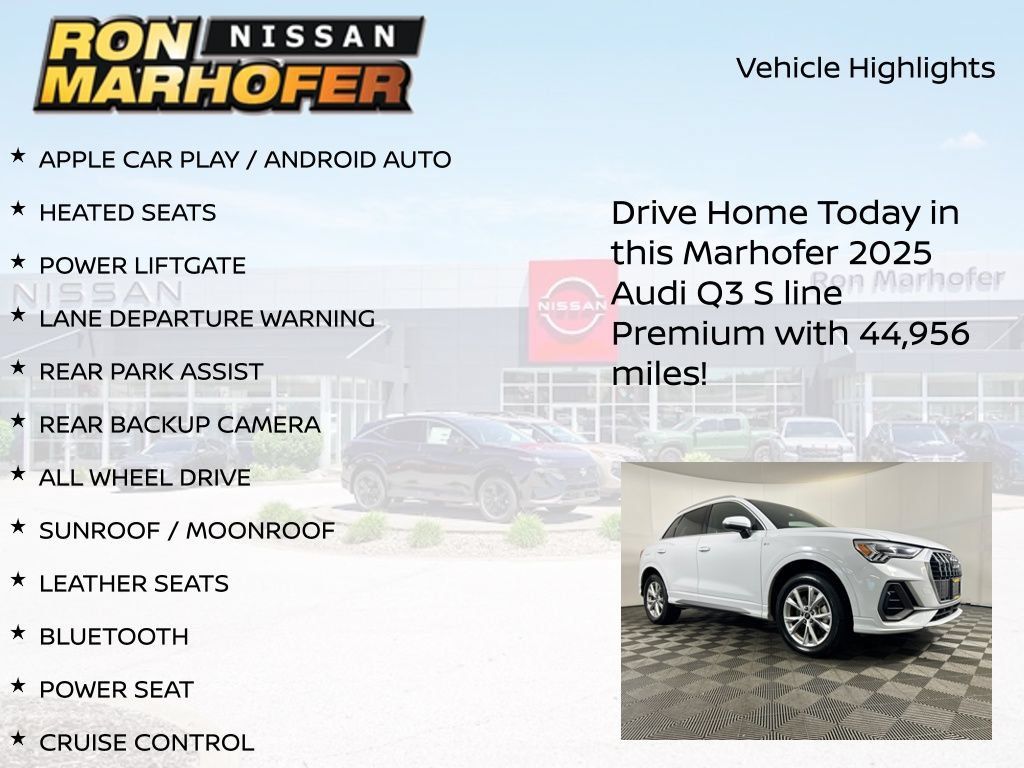 Used 2025 Audi Q3 2.0T Premium AWD/4WD image 13