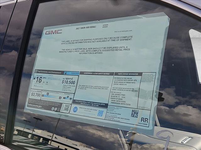 New 2027 GMC Yukon Denali w/ Denali Reserve Package AWD/4WD image 18