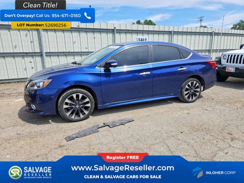 Used 2016 Nissan Sentra SR FWD image 1