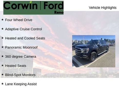 Used 2023 Ford F150 Platinum w/ Equipment Group 701A High AWD/4WD image 7