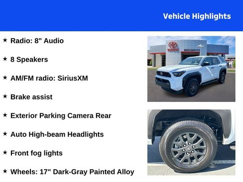Used 2026 Toyota 4Runner SR5 AWD/4WD image 4